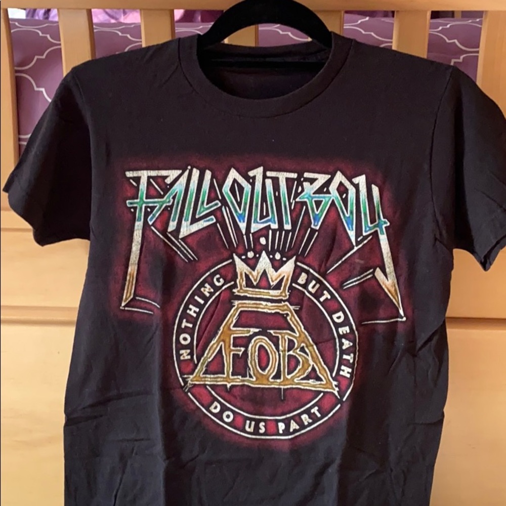 Fall Out Boy Nothing but death do us part t-shirt